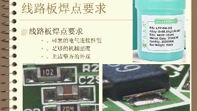 SMT貼片加工中焊點的光澤度有要求嗎？
